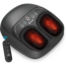 Масажер для колін Comfier бездротовий з підігрівом та вібрацією, 4 рівні нагріву з графеном, подарунок для мами та тата (34.5X18.7X40.5cm)