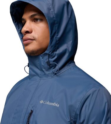 Чоловіча водонепроникна куртка Columbia Pouring Adventure III, Dark Mountain, розмір XXL
