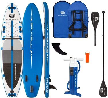 Надувна SUP-дошка BRUNELLI 10.8 Premium 325 см для серфінгу та веслування, комплект з веслом, ізуп-дошка для водних видів спорту