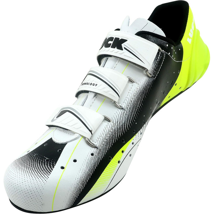 Велотуфлі Luck EVO Unisex з карбоновою підошвою, жовті, 37 EU