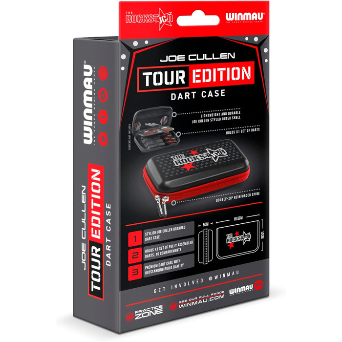 WINMAU Joe Cullen The Rockstar Турнірний футляр для дартсу та аксесуарів