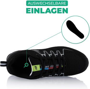 Черевики для піших прогулянок для жінок та чоловіків, трекінгові черевики, дихаючі, чорні, 37 EU