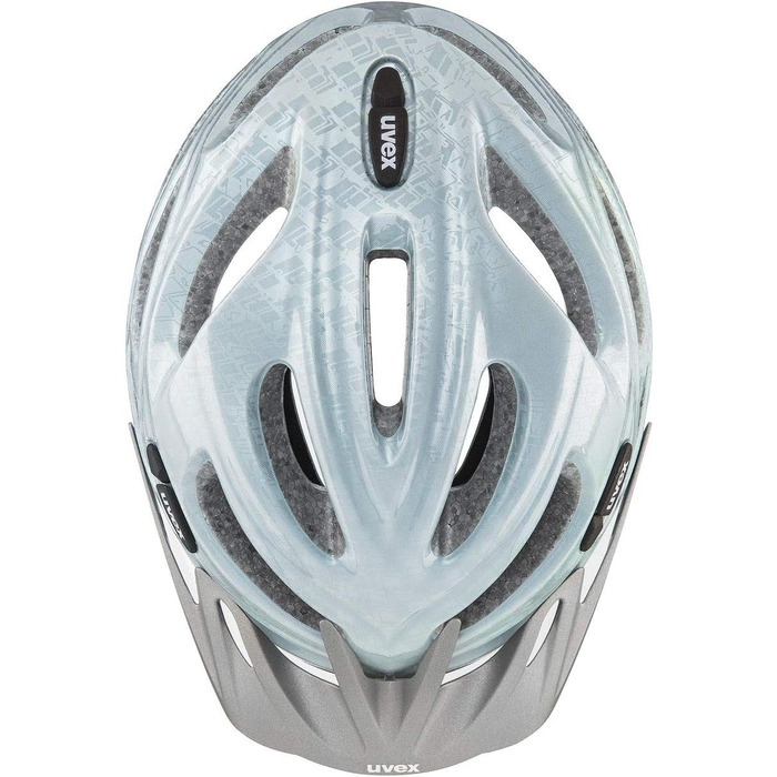 Жіночий велосипедний шолом Uvex Onyx, 52-57 см, бірюзовий