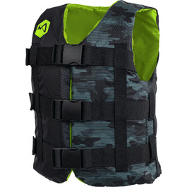 Жилет для плавання MESLE H210 Junior сірий для дітей 6-10 років, 25-40 кг, з ремінком між ногами, для SUP та каяку