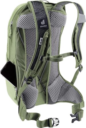Велосипедний рюкзак Deuter Race Air 10 л, легкий, вентиляція спини