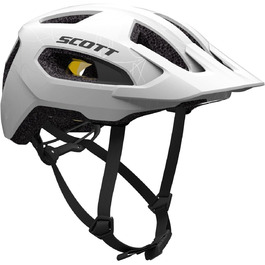 Велошолом Scott Supra Plus MIPS для MTB, матовий білий, розмір S/M (52-57 см), 2024