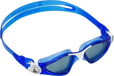 Дитячі окуляри для плавання Aquasphere Kayenne JR з УФ-захистом, силіконовим ущільненням, антифогом та захистом від протікань, для хлопчиків і дівчат від 6 років, синьо-білі, універсальний розмір