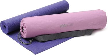 Набір для йоги Yogistar Starter: килимок та сумка, графіт