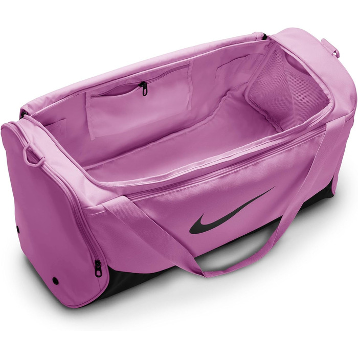 Спортивна сумка Nike Brasilia M - X Duffel для чоловіків, Світло-малиновий/Чорний/Білий