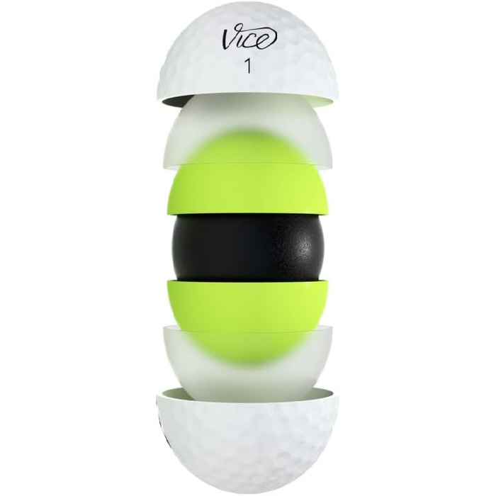 Гольф-м'ячі Vice Pro Plus, преміум, 12 шт.