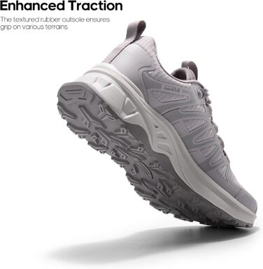 Черевики для піших прогулянок NORTIV 8 для жінок, легкі, для хайкінгу, кемпінгу та відпочинку, розмір 40 EU, світло-фіолетовий