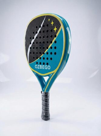 Ракетка для падел 3K Carbon Diamond (Повний карбон, EVA-ядро, 360г) + Чохол, 2 Намотки, Захисна плівка - Для просунутих гравців