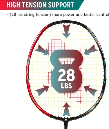 Бадмінтонна ракетка YONEX Astrox 38 D, графітова, для професіоналів