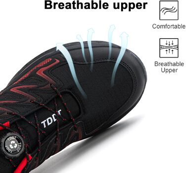 Кросівки для чоловіків та жінок. Спортивні кросівки для бігу, трейлраннінгу та трекінгу. Чорний колір, розміри EU 37-47. Модель J1 Rot, розмір EU 41