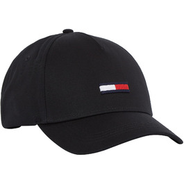 Кепка Tommy Jeans Unisex TJU Flag Basecap, універсальний розмір, чорна