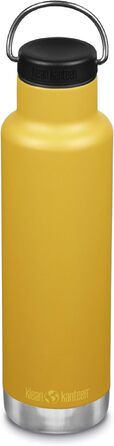 Термобутилка Klean Kanteen Classic з петлевою кришкою, універсальна, жовта