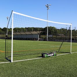 Футбольні ворота QUICKPLAY Kickster Pro 16x7' з основою для професійного тренування на газоні, штучному або твердому покритті