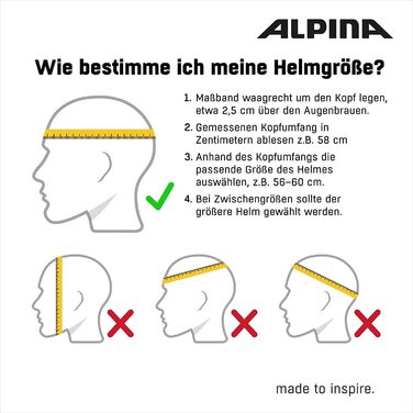 ALPINA BROOKLYN – міський велосипедний шолом з LED-підсвіткою для дорослих, міцний та комфортний, coffee-grey matt, 57-61 см