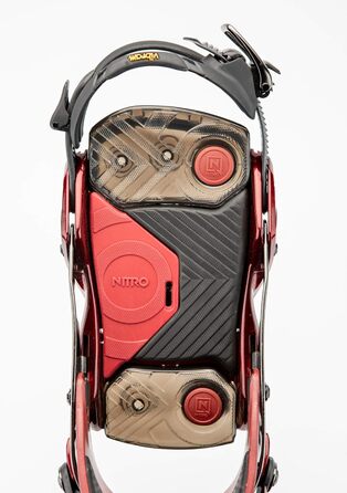 Чоловіча сноубордична кріплення Nitro Phantom 2020 All Mountain Freeride Freestyle, преміум-якість, Candy Apple