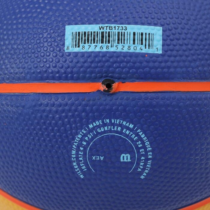 М'яч для баскетболу Wilson FIBA 3x3 Mini, гумовий, унісекс, для дорослих