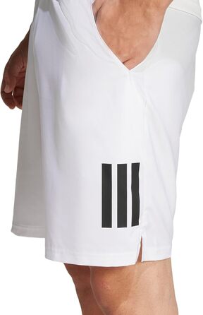 Чоловічі тенісні шорти Adidas Club 3-Streifen білі, розмір L