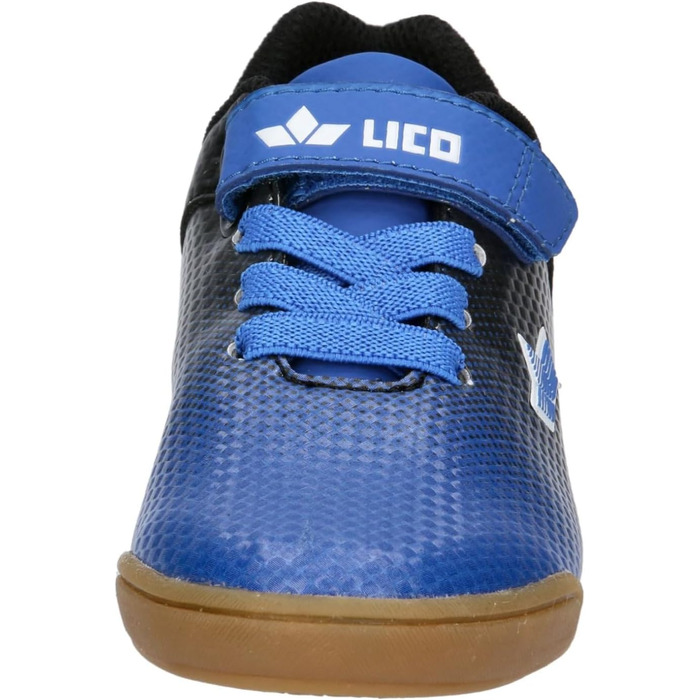 Дитячі спортивні зала́мповi туфлі Lico Sambo (38 EU, блакитний/чорний)