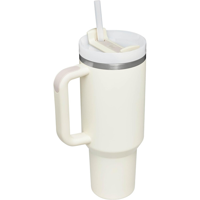Термочашка Stanley Quencher H2.0 Flowstate з трубочкою 1,2 л, термокружка з нержавіючої сталі, зберігає напої холодними до 48 годин, без BPA, підходить для посудомийки