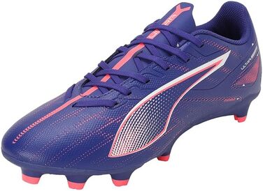 Кросівки футбольні PUMA Ultra 5 Play FG/AG, 47 EU, Lapis Lazuli/Puma White/Sunset Glow