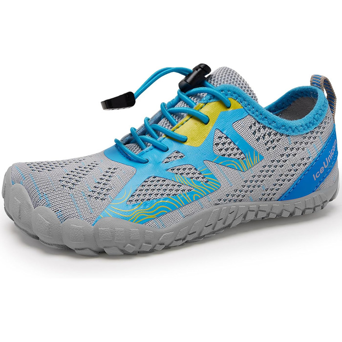 Дитячі шкарпетки-капці IceUnicorn для плавання та прогулянок, дихаючі, для хлопчиків та дівчаток, розмір 30 EU, темно-синій