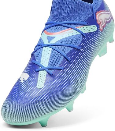 Кросівки футбольні PUMA Future 7 Pro Mxsg, 41 EU, Bluemazing/Puma White/Electric Peppermint