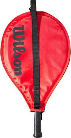 Дитяча тенісна ракетка Wilson Pro Staff Precision Jr 19, без струн, чорна, для дітей до 5 років