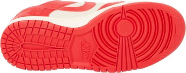 Кросівки Nike Dunk Low для жінок, біло-чорно-білі (40 EU, Coconut Milk University Red Pale Ivory)