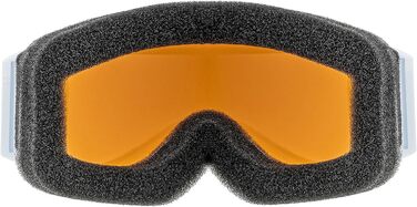 Дитяча лижна маска Uvex Speedy Pro, чорна, лінзи Lasergold, антифог, підвищена контрастність, розширене поле зору