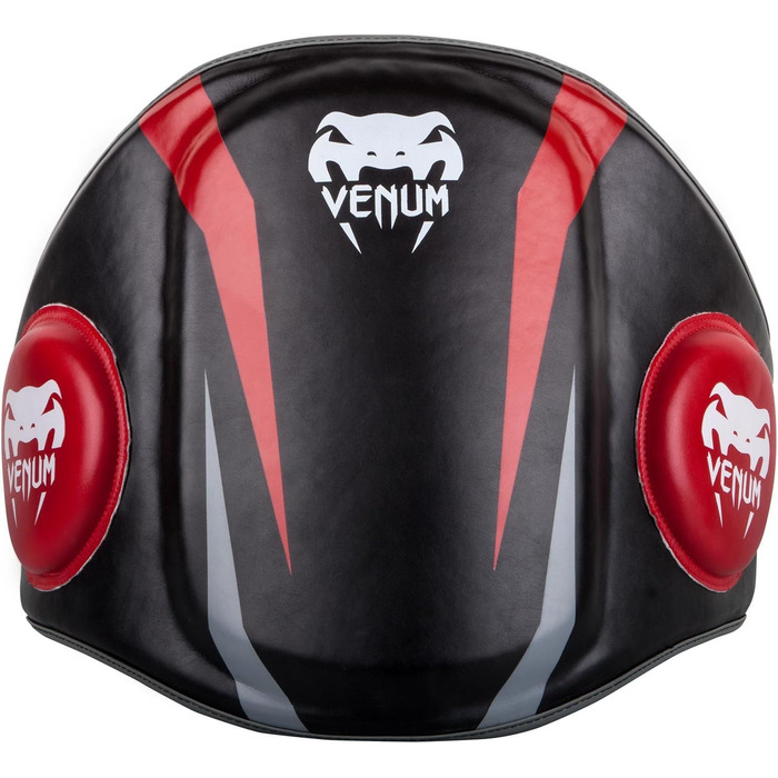 Захист живота Venum Elite чорний/червоний для боксу та MMA
