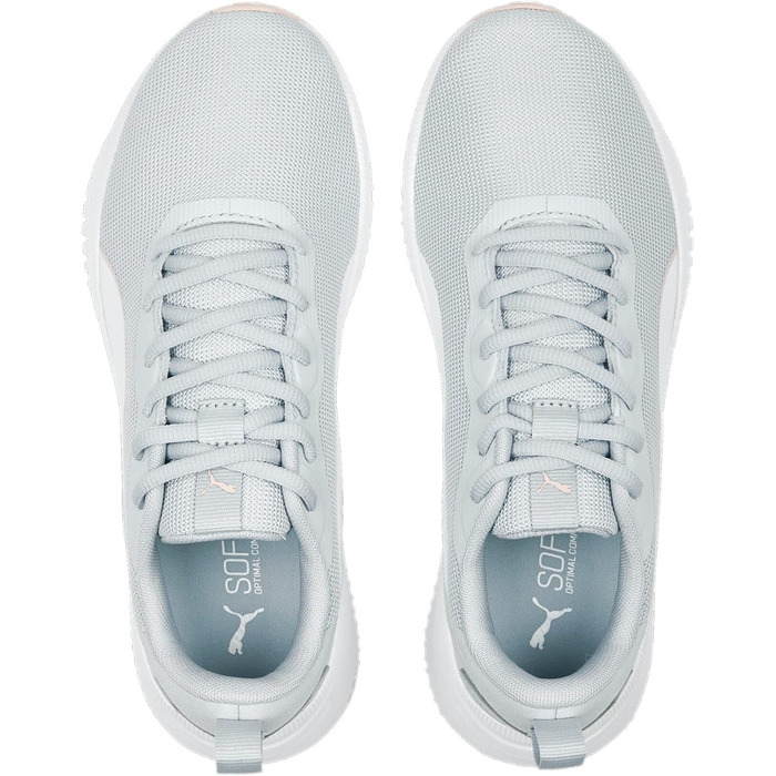 Кросівки для бігу PUMA Flyer Flex для чоловіків (40.5 EU, Platinum Gray Rose Dust Puma White)
