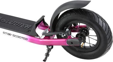 Дитячий самокат STAR SCOOTER на повітряних шинах, регульований, 10 дюймів, для міста, від 5 років, New Gen