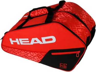 Сумка для ракетки Padel Head Core Combi (Червоно-Чорна, Універсальний розмір)