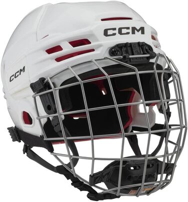 Дитячий хокейний шолом CCM Tacks 70 Combo білий