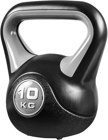 Гиря Miweba Sports KB200 4-12 кг для фітнесу, силових тренувань, гумове покриття, для дому та вулиці