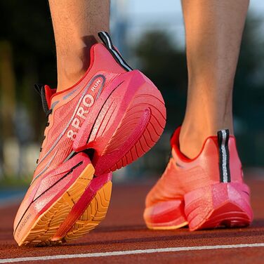 Дитячі кросівки для дівчаток, бігові та для ходьби, спортивні, дихаючі, легкі, для активного відпочинку, чорного кольору, розмір 36 (38 2/3 EU, Оранжевий)