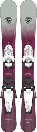 Гірськолижний комплект Rossignol Experience W Pro Drilled з кріпленнями Team 4 GW для дівчат, рожевий, 70 см