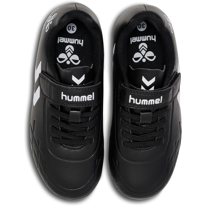 Дитячі футбольні бутси Hummel Top Star з клямками для різних типів ґрунту (28 EU, чорний)