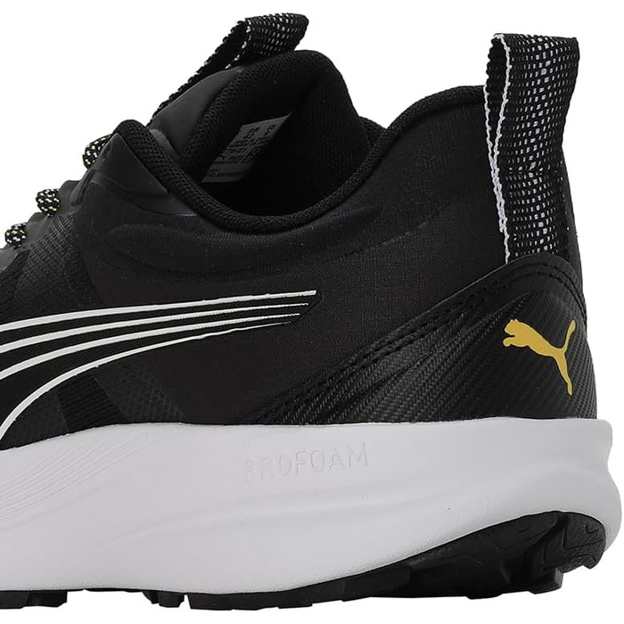 Кросівки для бігу PUMA Pro Trail - чорно-жовті, 41 EU