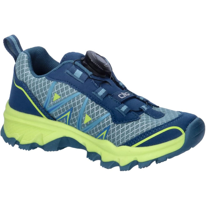 Дитячі трекінгові черевики CMP AKSA FITGO Fast (31 EU, Bluesteel Lime)