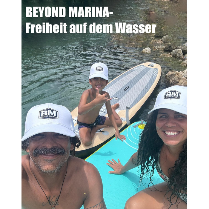 Надувний SUP-борд BEYOND MARINA 2-в-1 з сидінням, аксесуари, 320x81x15 см, білий