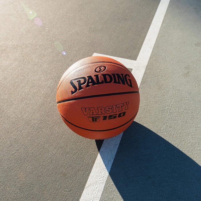 Баскетбольний м'яч Spalding TF-150 для вулиці, офіційний розмір 7 (29,5 дюймів)