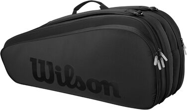 Тенісна сумка Wilson Noir Tour на 6 ракеток, чорна