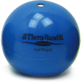 Медичний м'яч TheraBand 2,5 кг для силових вправ, реабілітації, пілатесу, йоги, тренувань вдома, діаметр 11,4 см, синій