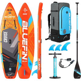 Надувний  SUP-борд Bluefin Cruise 10'8: для дорослих, з аксесуарами Sunburst Orange
