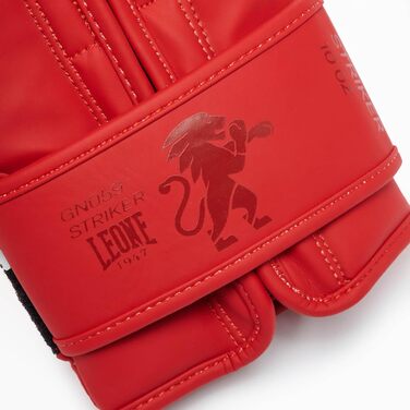 Боксерські рукавички Leone 1947 Red 10 oz унісекс - професійні для тренувань та спарингів